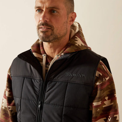 Men's Ariat Crius Insulated Vest - Phantom Chambray