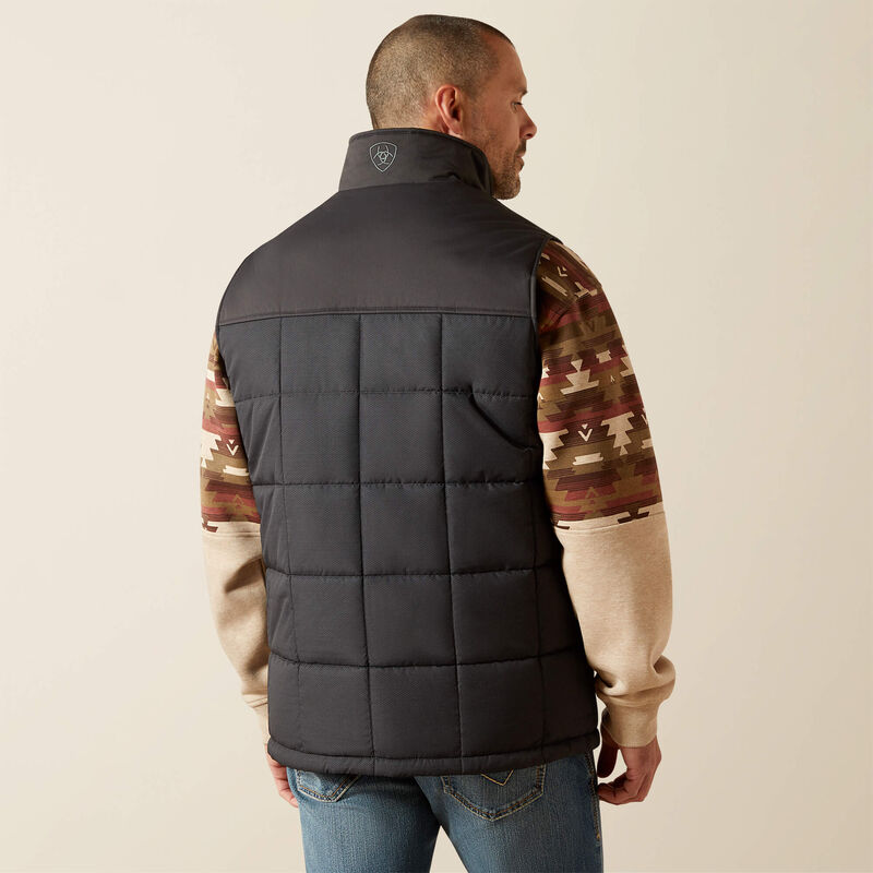 Men's Ariat Crius Insulated Vest - Phantom Chambray