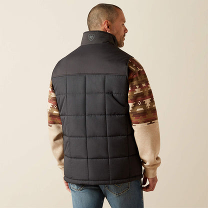 Men's Ariat Crius Insulated Vest - Phantom Chambray