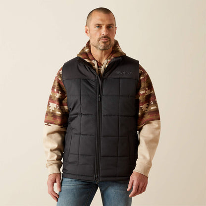 Men's Ariat Crius Insulated Vest - Phantom Chambray