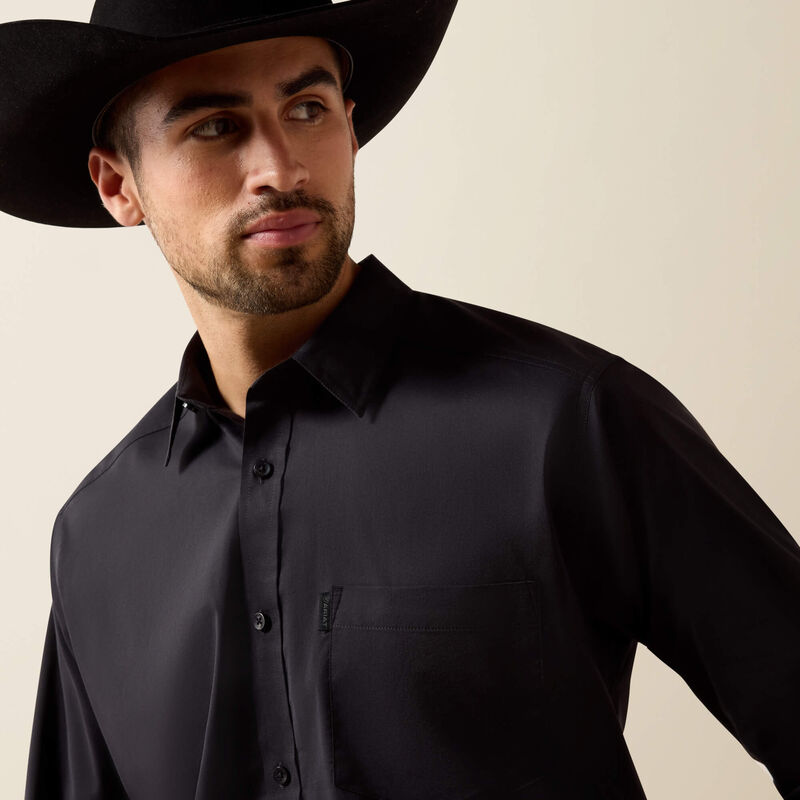 Men’s Ariat Everything L/S Shirt - BLACK