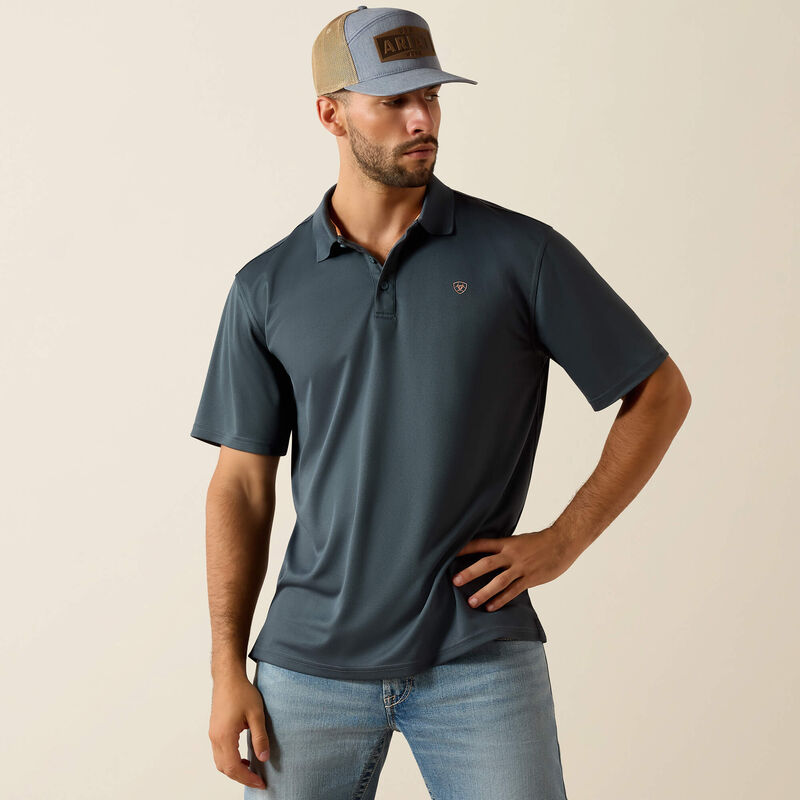 Ariat TEK Polo - Dark Slate