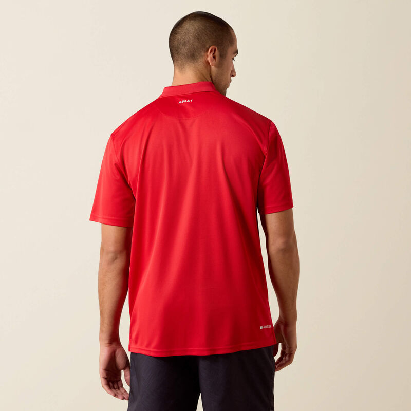 Ariat TEK Polo - Scarlet