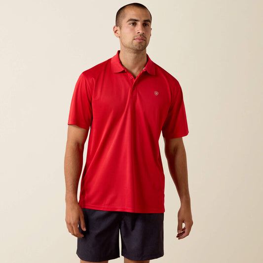 Ariat TEK Polo - Scarlet