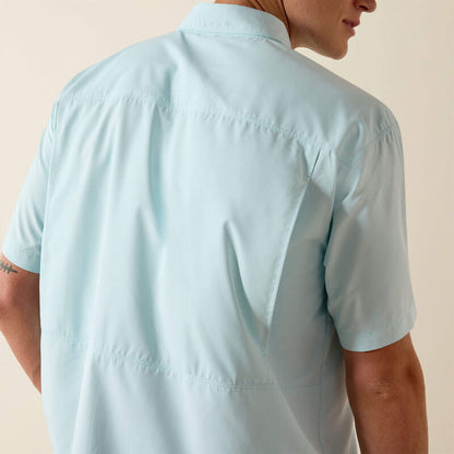 Ariat Men’s VentTEK FITTED Outbound Shirt - Blue Glow