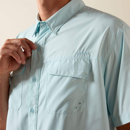 Ariat Men’s VentTEK FITTED Outbound Shirt - Blue Glow
