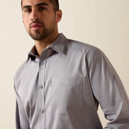 Men’s Ariat Everything L/S Shirt - SKY ROCKET
