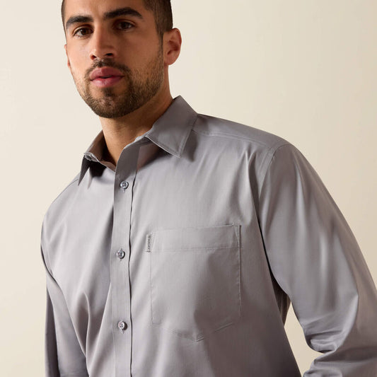 Men’s Ariat Everything L/S Shirt - SKY ROCKET