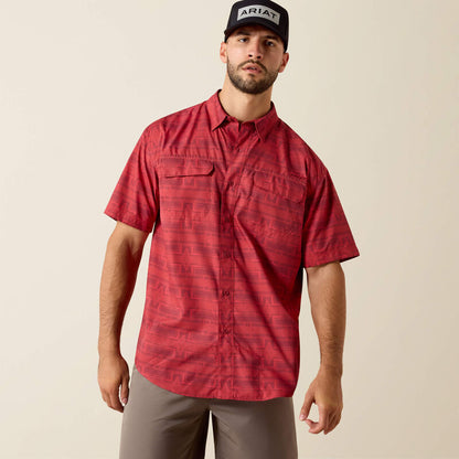 Ariat Men’s VentTEK Outbound Shirt - Rhubarb Red