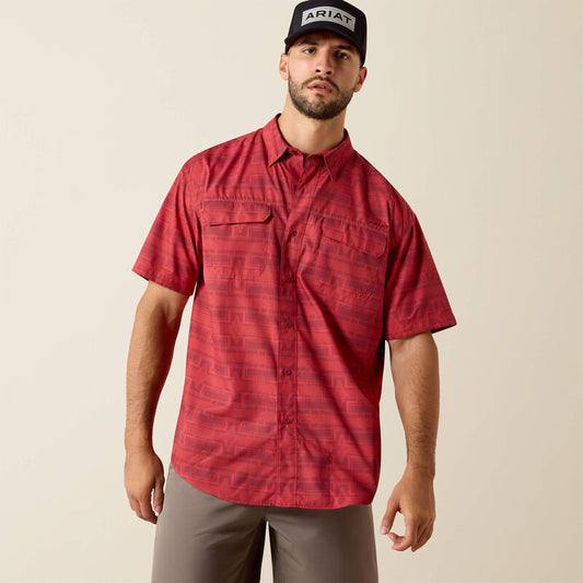 Ariat Men’s VentTEK Outbound Shirt - Rhubarb Red