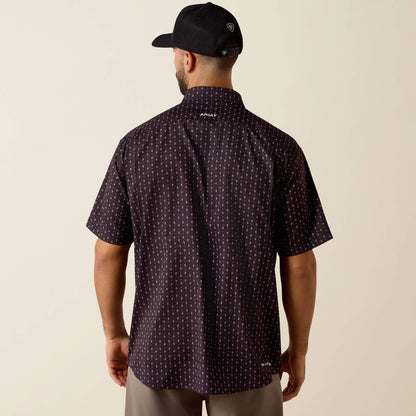Ariat Men’s VentTEK Print Shirt - Black