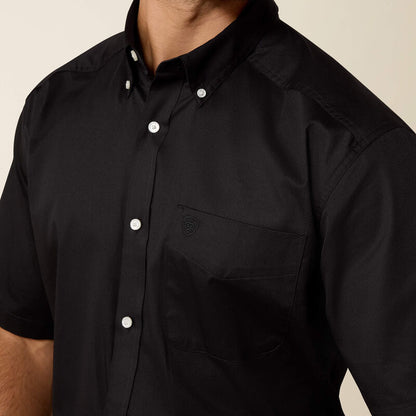Ariat Lightweight Twill S/S Shirt - Black