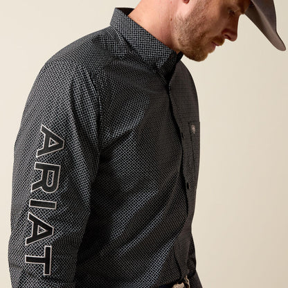 Ariat Dariel FTD L/S Shirt - Black Medallion Print