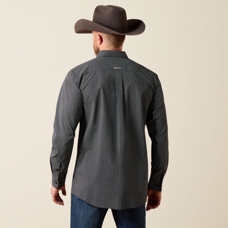 Ariat Dariel FTD L/S Shirt - Black Medallion Print