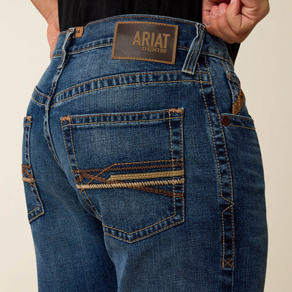 Ariat M4 Thornton Relaxed Boot Cut Jean - Heath