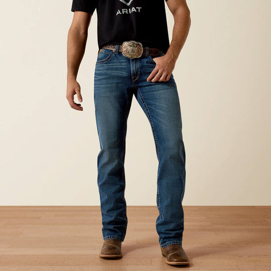Ariat M4 Thornton Relaxed Boot Cut Jean - Heath