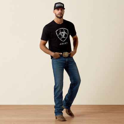 Ariat M4 Thornton Relaxed Boot Cut Jean - Heath