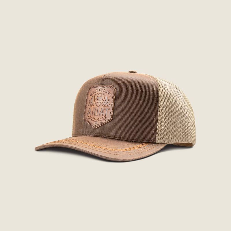 Ariat Built to Last Patch Hat - Brown
