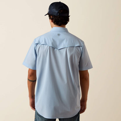 Ariat FrontierFlex VentTEK Western Fitted Snap - Skyway