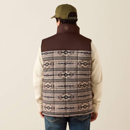 Men's Ariat Crius Insulated Vest - Tonal Southwest