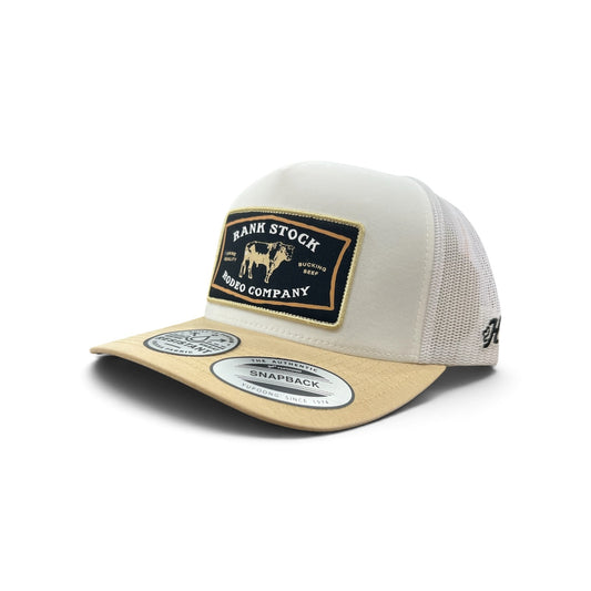 Hooey Hat - Rank Stock White/Tan