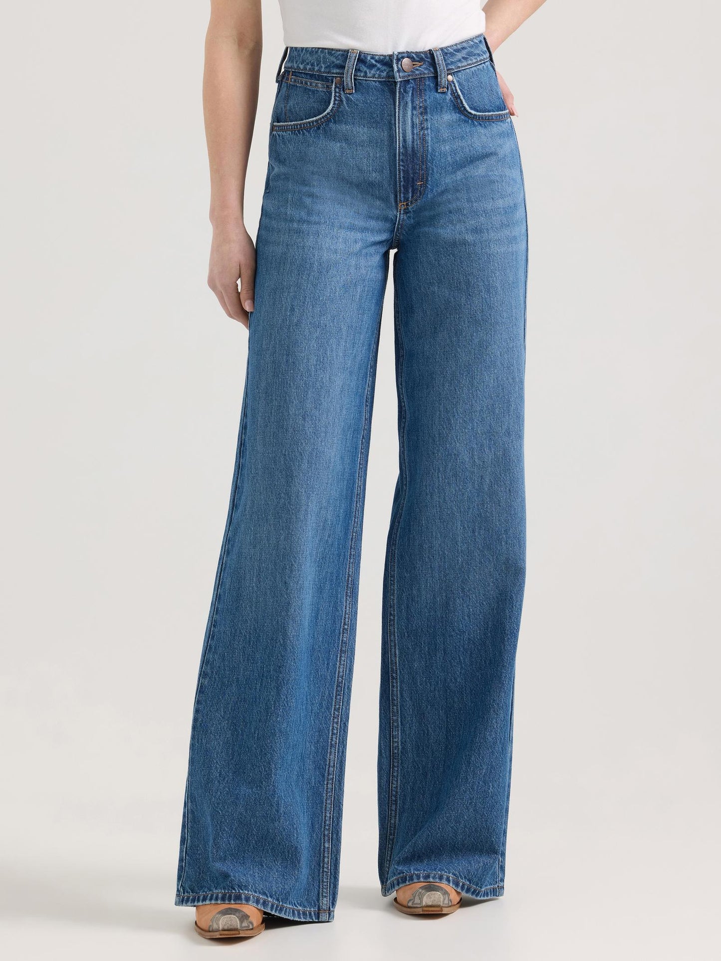Women’s Wrangler Retro Bailey High Rise Wide Leg Jean - Yvette