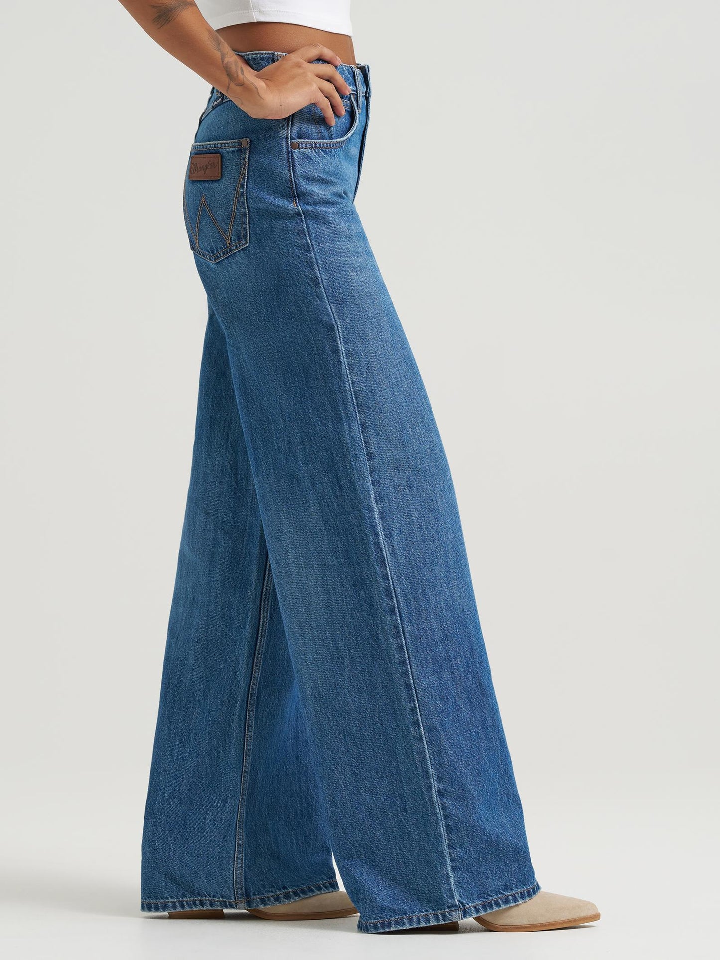 Women’s Wrangler Retro Bailey High Rise Wide Leg Jean - Yvette