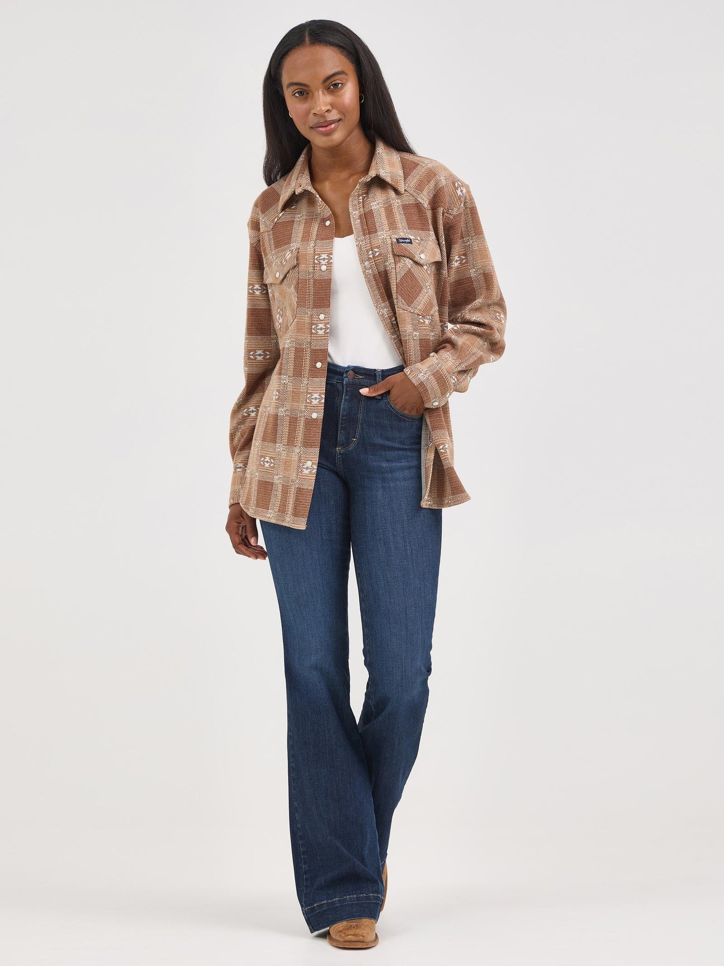 Women’s Wrangler Bespoke High Rise Trouser Jean - Alexandra