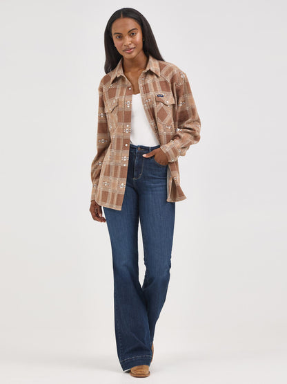 Women’s Wrangler Bespoke High Rise Trouser Jean - Alexandra