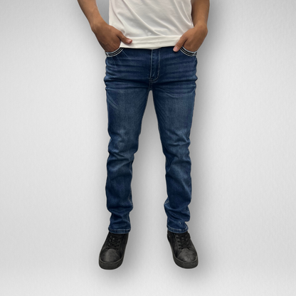 Youth Ace of Diamond Denim (P-1380-Dark Blue)