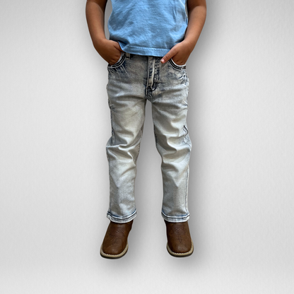Youth Ace of Diamond Denim (P-1380-Light Blue)