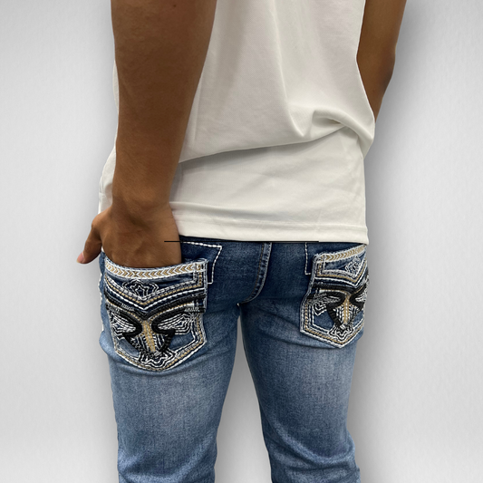 Youth Ace of Diamond Denim (P-1400-Indigo)