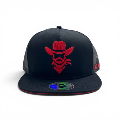 De Rancho Hat - Red Logo