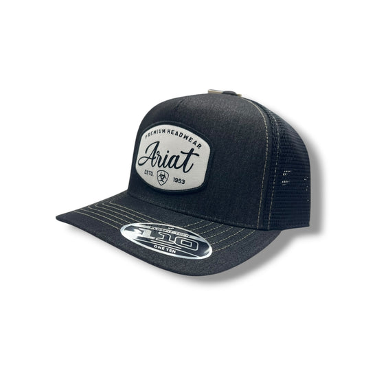 Ariat Premium Headwear Patch Hat - Charcoal