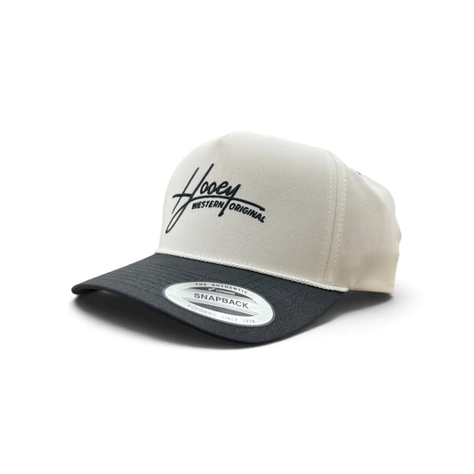 Hooey Hat - Mark Out White/Black