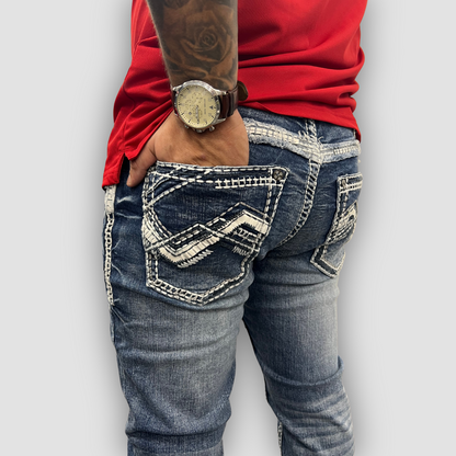 Men's Answer Me Straight Leg Denim (AM-2274)