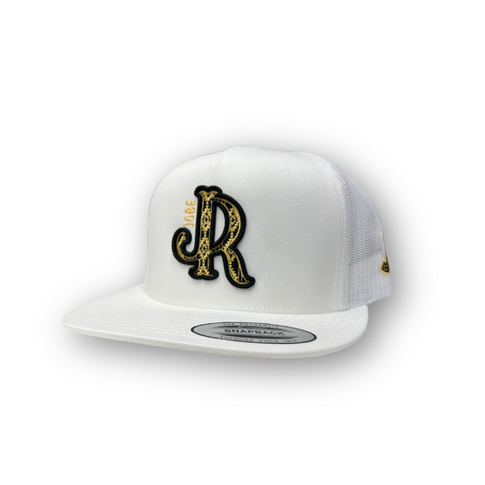 JJR Brand - Gold Aztec White
