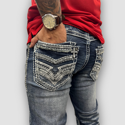 Men's Answer Me Straight Leg Denim (AM-2290)