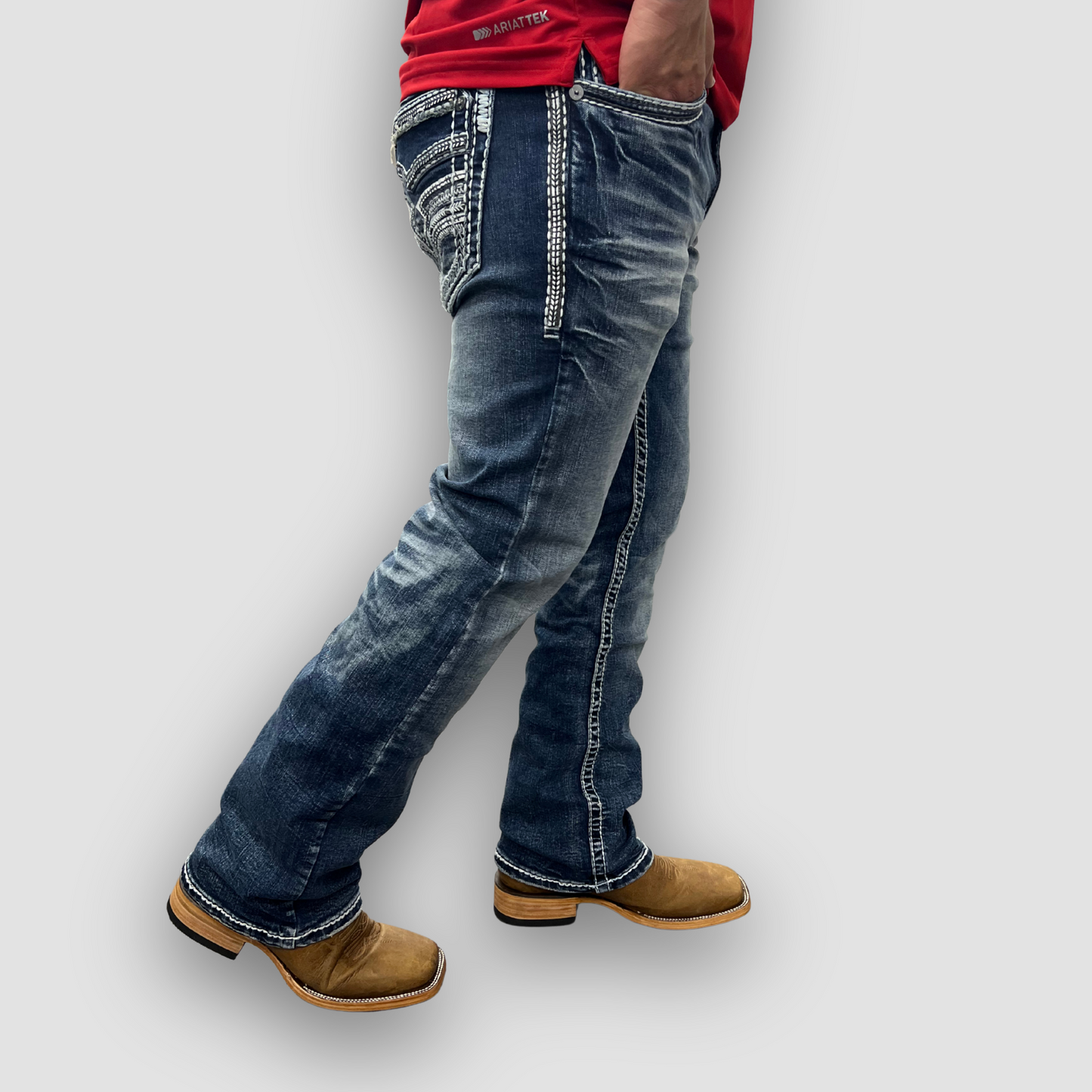 Men's Answer Me Straight Leg Denim (AM-2290)