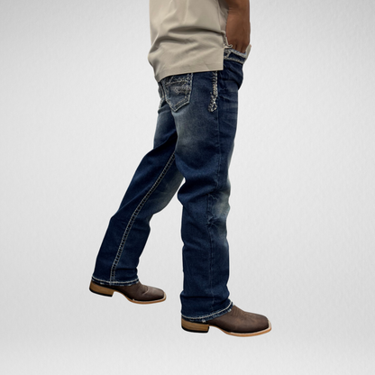 Youth Western Blue Denim (WJ-2363-K)