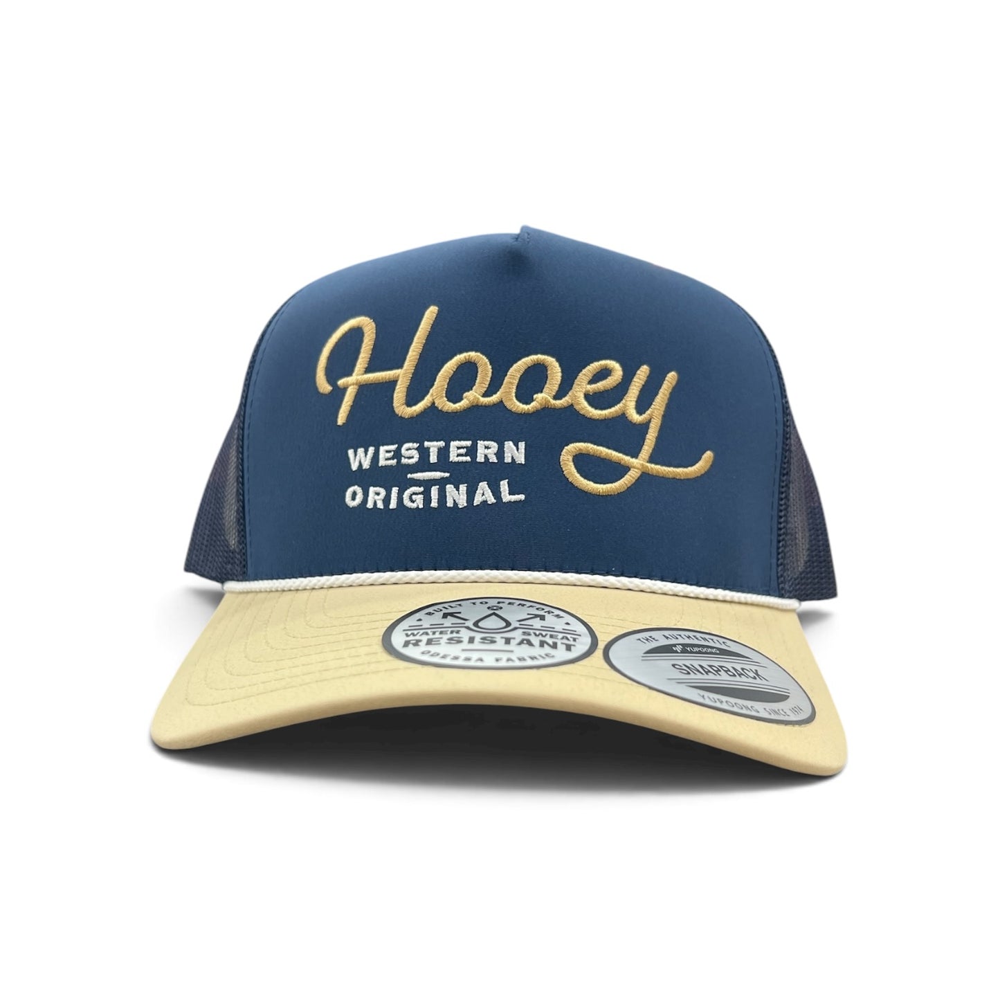 Hooey OG Rope Hat - Navy/Tan