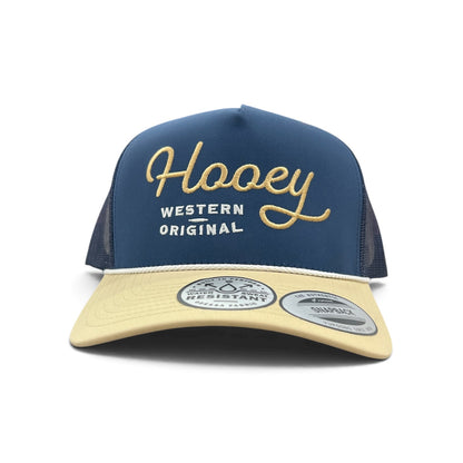Hooey OG Rope Hat - Navy/Tan