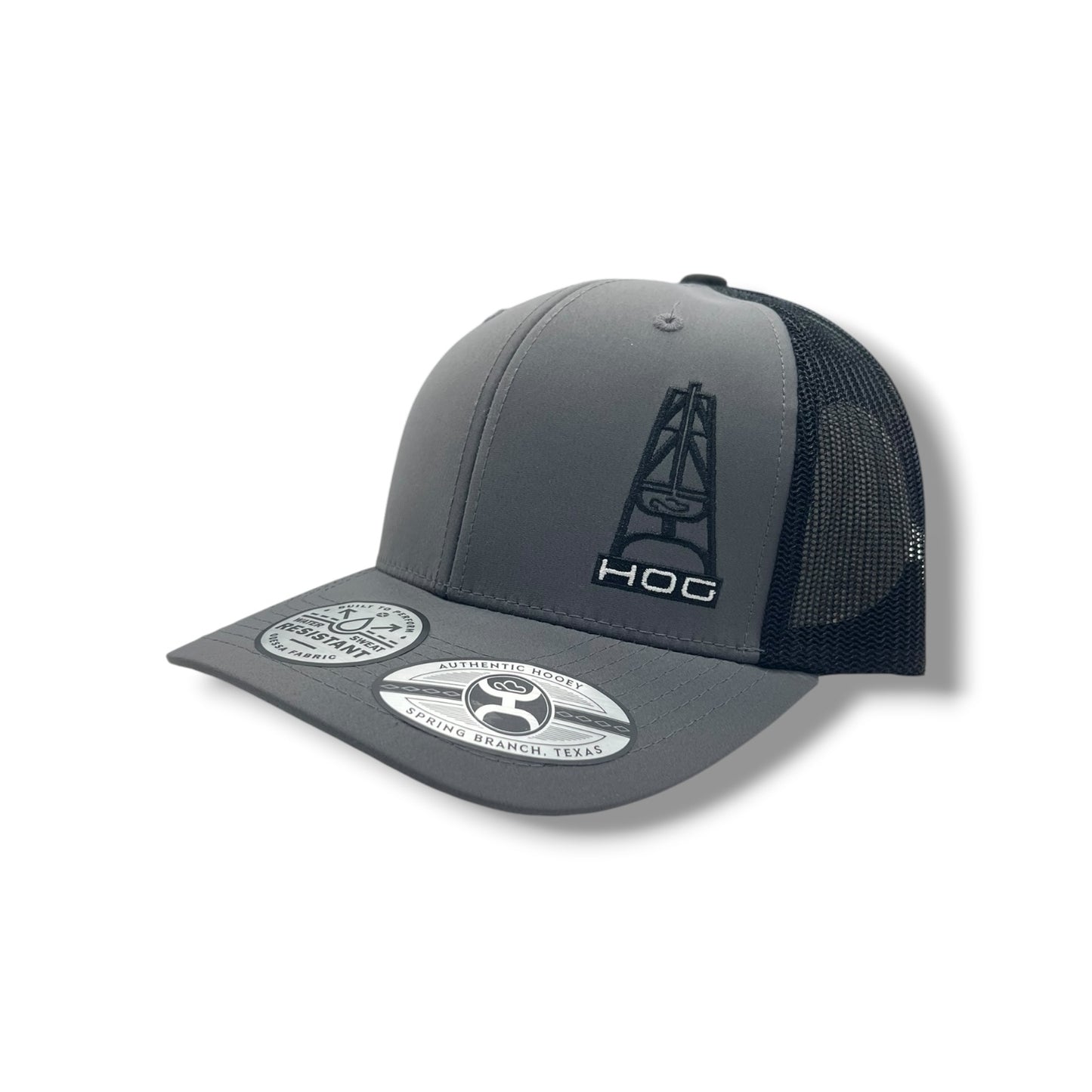 Hooey Hog Hat - Grey/Black Hat