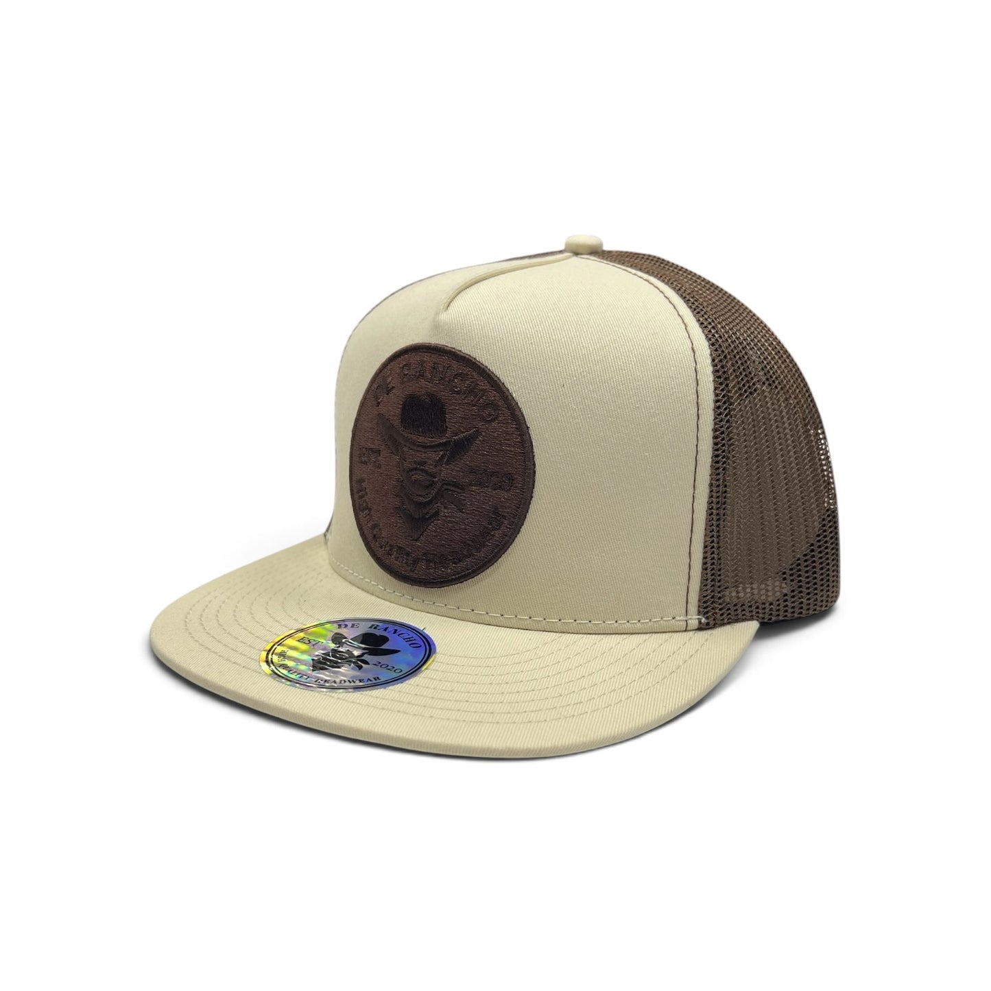 De Rancho Hat - Circle Dust (Cream/Brown)