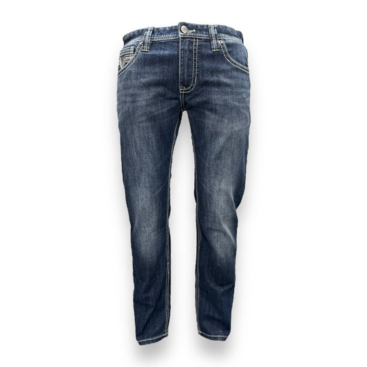 Rock&Roll Denim - Rifle Skinny Two Tone Jean