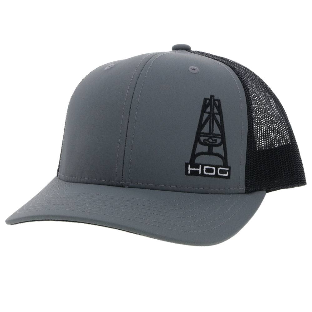 Hooey Hog Hat - Grey/Black Hat