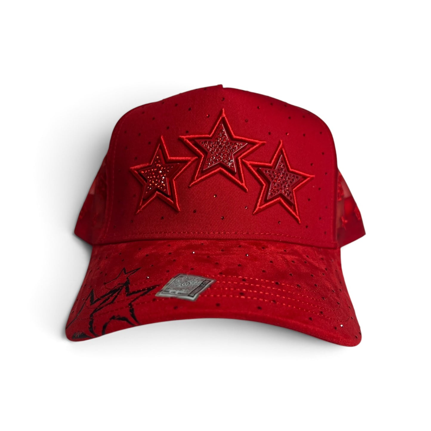 Bigg Boss Hat - RED THREE STARS