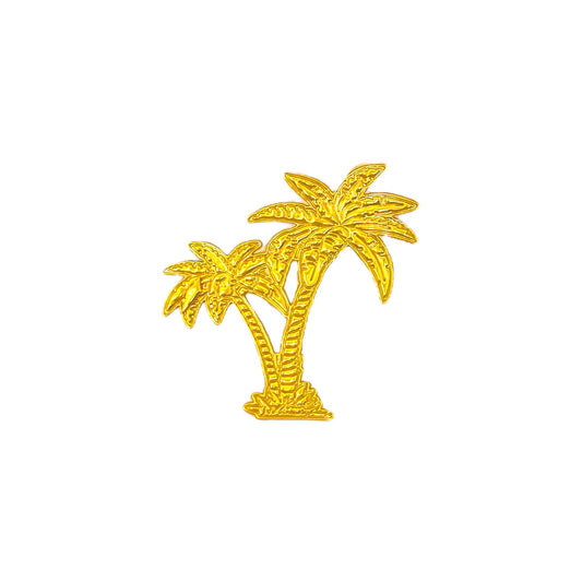 Gold Palm Tree - 3D Sticker