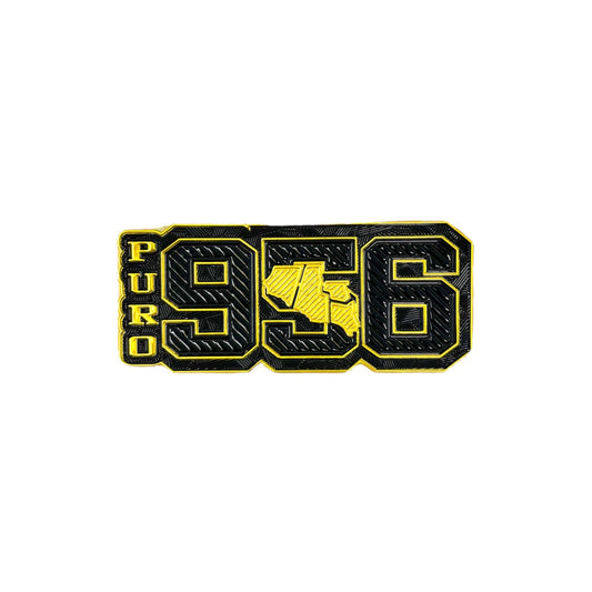 3D PURO 956 County Sticker -  Gold