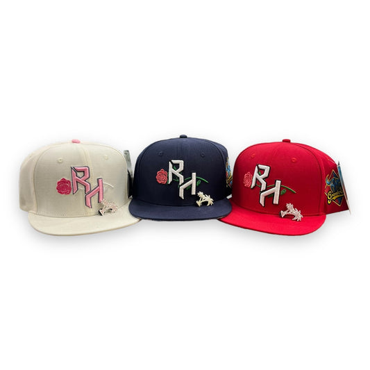 Rough Hand "Bouquet" 3-Pack Hat W/Pins Bundle - #3